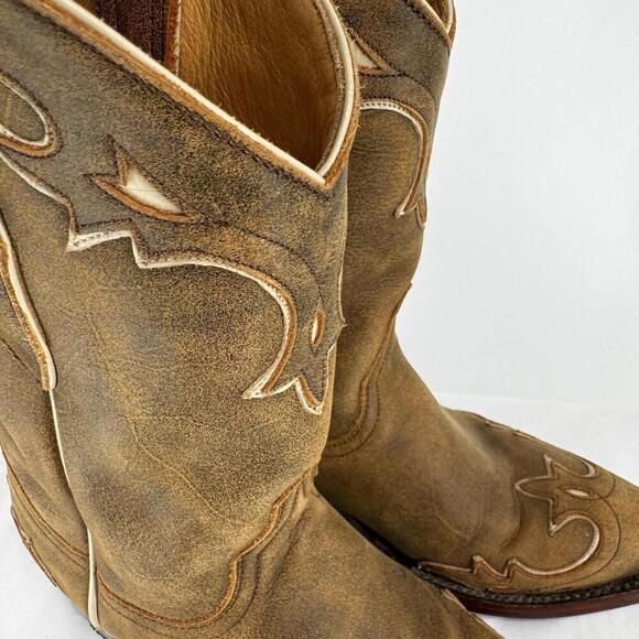 Old Gringo boots womens 6 brown leather embroidered western cowgirl festival - Picture 5 of 9